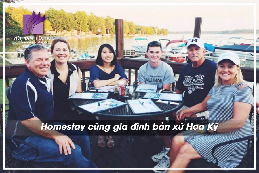 Homestay cùng gia đình bản xứ Hoa Kỳ