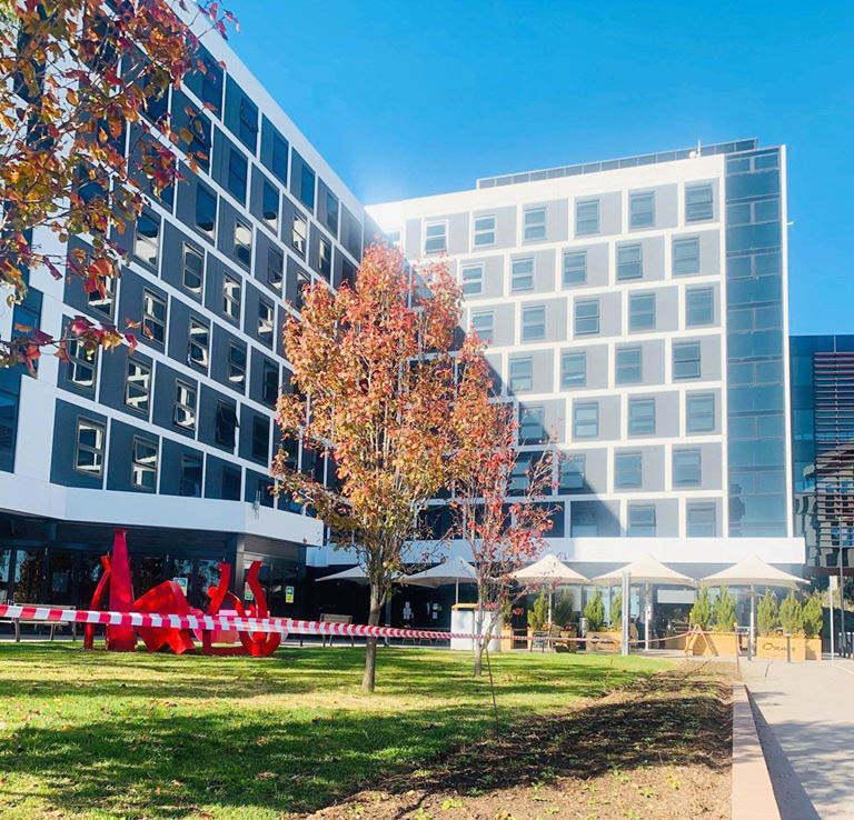 Toàn cảnh khuôn viên trường University of Canberra