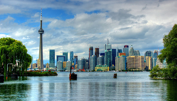 Một góc thành phố Toronto  xinh đẹp